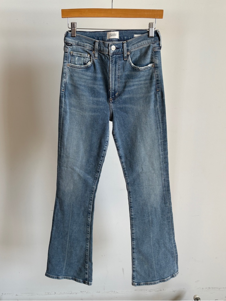 $238 Nwot Citizens Of Humanity “Lilah” Stretch Bootcut Jeans Sz 27